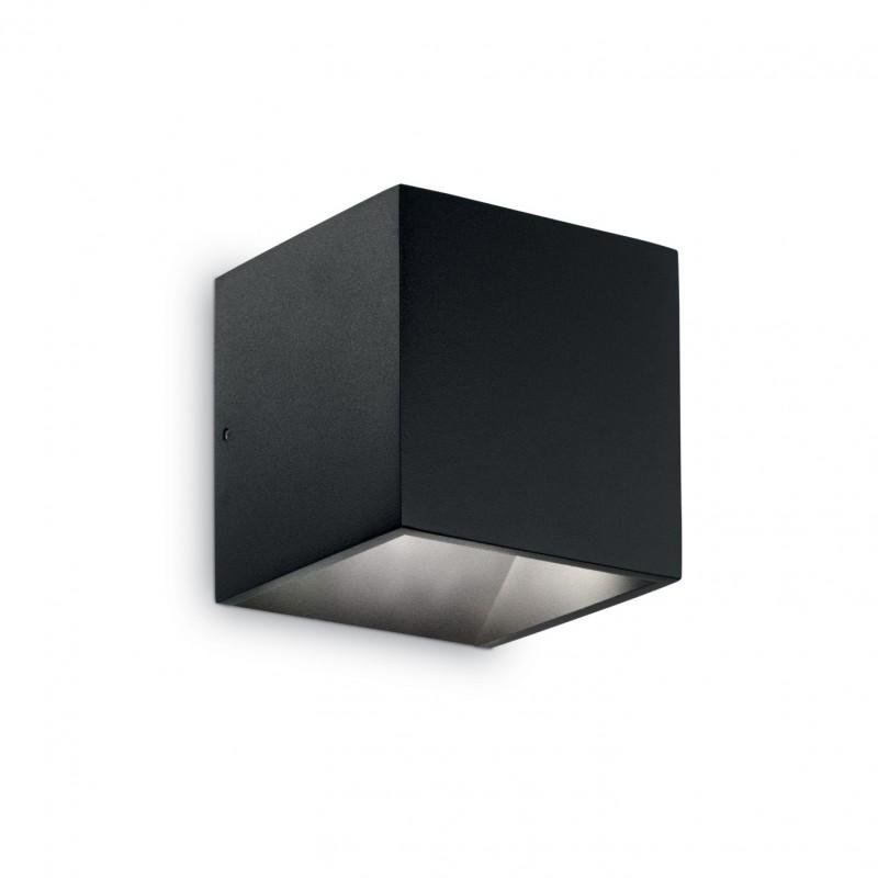 ILUX 142302 LED Venkovní nástěnné svítidlo Ideal Lux Rubik AP1 nero 142302 černé 4000K - IDEALLUX