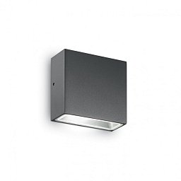 Obrázek pro produkt Venkovní nástěnné svítidlo Ideal Lux Tetris-1 AP1 antracite 113753 antracitové IP44 - IDEALLUX