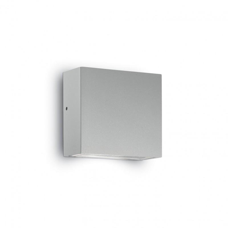 ILUX 113760 Venkovní nástěnné svítidlo Ideal Lux Tetris-1 AP1 grigio 113760 šedé IP44 - IDEALLUX