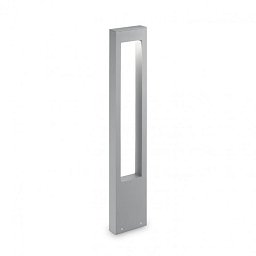 Obrázek pro produkt Venkovní sloupkové svítidlo Ideal Lux Vega PT1 grigio 136042 šedé - IDEALLUX