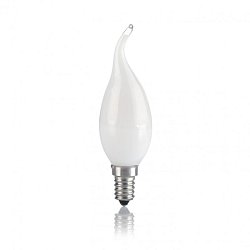Obrázek pro produkt LED Žárovka Ideal Lux Classic E14 4W 151793 bílá 3000K colpo di vento - IDEALLUX