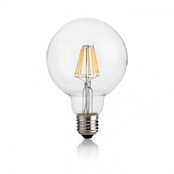 Obrázek pro produkt LED Žárovka Ideal Lux Classic E27 8W 153971 4000K globo - IDEALLUX