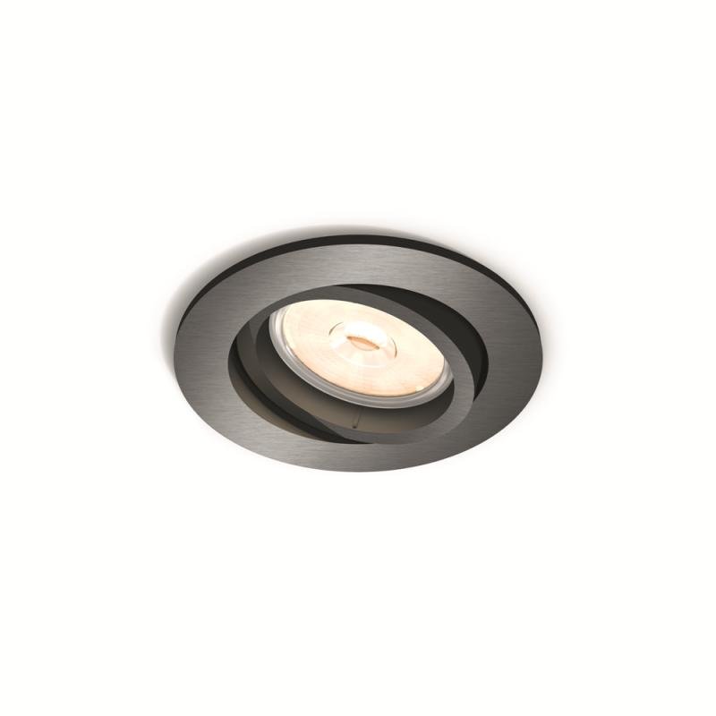 PH 50391/99/PN Zapuštěné bodové podhledové svítidlo Philips Donegal 50391/99/PN šedé - PHILIPS (915005423401)