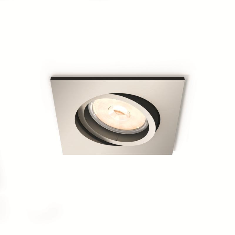 PH 50401/17/PN Zapuštěné bodové podhledové svítidlo Philips Donegal 50401/17/PN matný chrom - PHILIPS (915005424201)