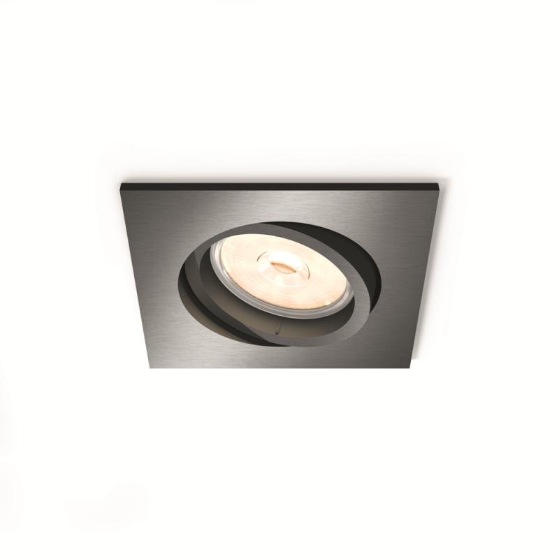 PH 50401/99/PN Zapuštěné bodové podhledové svítidlo Philips Donegal 50401/99/PN šedé - PHILIPS (915005424601)