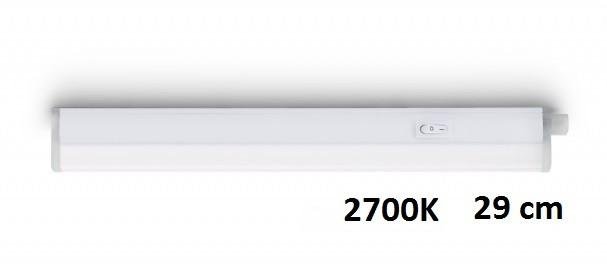 PH 31232/31/P0 LED nástěnné lineární svítidlo Philips Linear 31232/31/P0 2700K bílé, 29 cm - PHILIPS (915005499401)