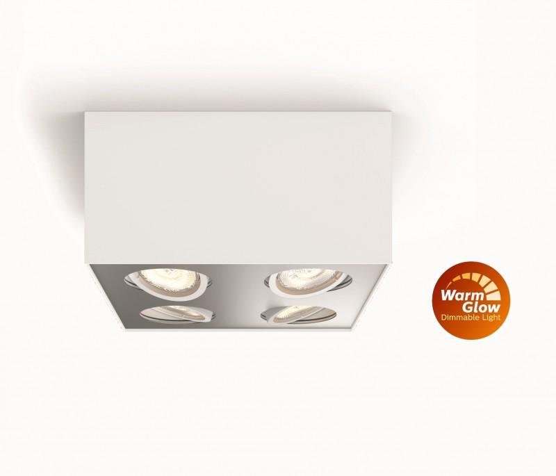 PH 50494/31/P0 LED Bodové svítidlo Philips Box 50494/31/P0 bílé 4x4,5W - PHILIPS (915005528301)