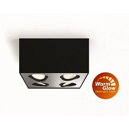 Obrázek pro produkt LED Bodové svítidlo Philips Box 50494/30/P0 černé 4x4,5W - PHILIPS (915005528401)