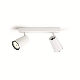 Obrázek pro produkt Bodové svítidlo Philips Paisley 50572/31/PN bílé 2x max.10W - PHILIPS (915005529501)