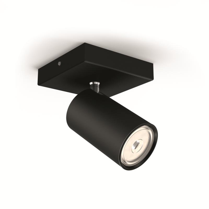 PH 50591/30/PN Bodové svítidlo Philips Kosipo 50591/30/PN černé 1x max.10W - PHILIPS (915005531701)