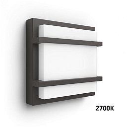 Obrázek pro produkt LED Venkovní nástěnné svítidlo Petronia 17394/93/P0 antracitové 2700K - PHILIPS (915005554801)