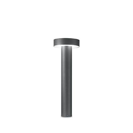 ILUX 153193 Venkovní sloupkové svítidlo Ideal Lux Tesla PT4 Small antracite 153193 šedé 60cm IP44 - IDEALLUX