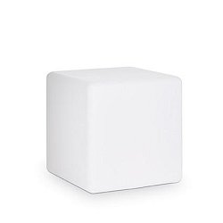 Obrázek pro produkt Venkovní stojací lampa Ideal Lux Luna PT1 D50 191607 bílá 50cm - IDEALLUX
