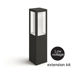 Obrázek pro produkt Hue LED White and Color Ambiance Venkovní sloupkové svítidlo Philips Impress 17434/30/P7 černé 40cm 2200K-6500K RGB extension kit - PHILIPS HUE (915005731301)