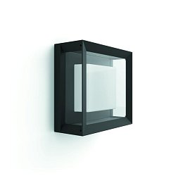 Obrázek pro produkt Hue LED White and Color Ambiance Venkovní stropní/ nástěnné svítidlo Philips Econic 17438/30/P7 černé 2200K-6500K RGB - PHILIPS HUE (915005731901)