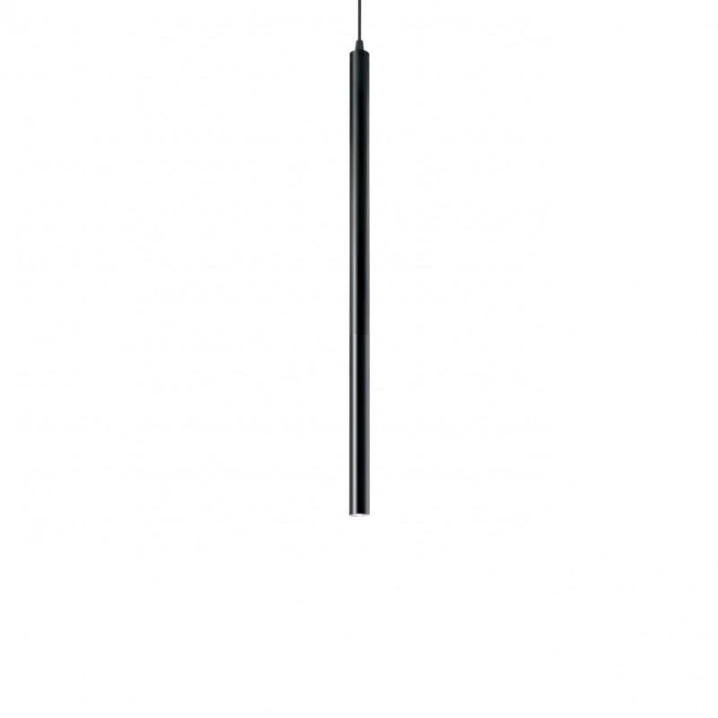 ILUX 156699 LED Závěsné svítidlo Ideal Lux Ultrathin SP1 small nero 156699 černé 40cm - IDEALLUX