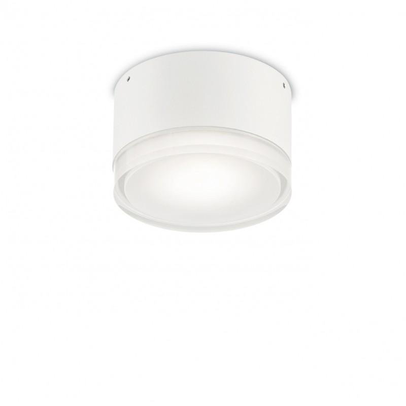 ILUX 168036 Venkovní stropní a nástěnné svítidlo Ideal Lux Urano PL1 small bianco 168036 bílé 12cm IP44 - IDEALLUX