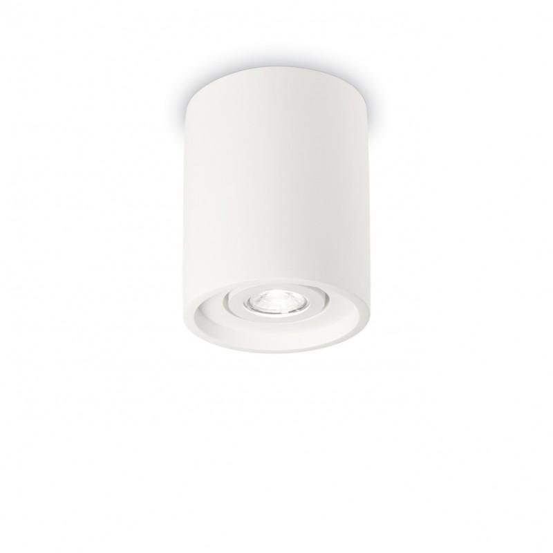 ILUX 150420 Stropní svítidlo Ideal Lux Oak PL1 round bianco 150420 kulaté bílé - IDEALLUX