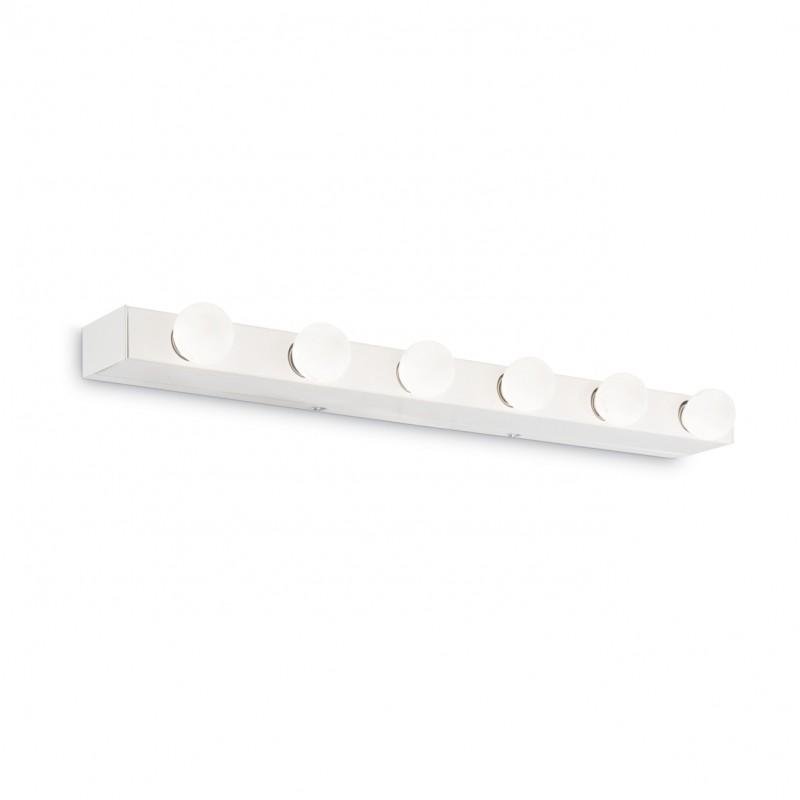 ILUX 159423 Nástěnné svítidlo Ideal Lux Prive' AP6 bianco 159423 bílé 60,5cm - IDEALLUX