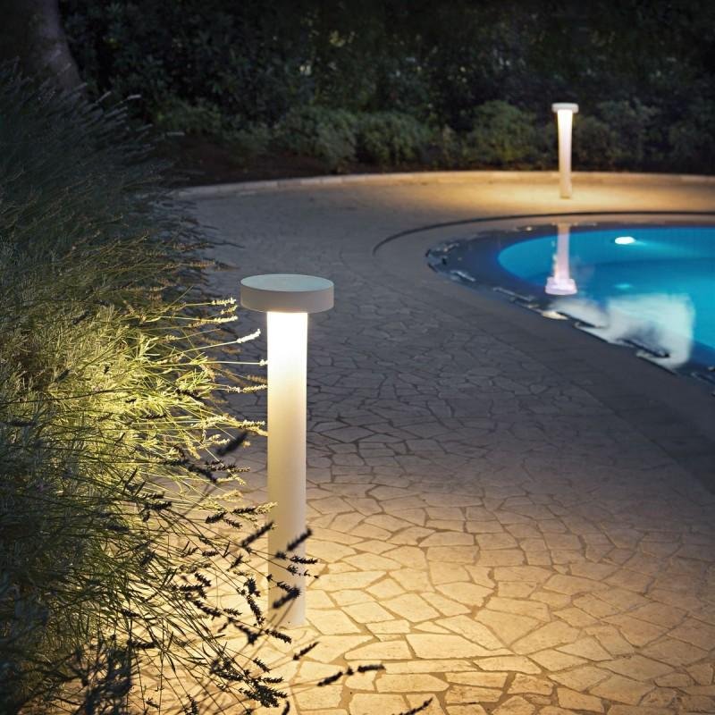 ILUX 153179 Venkovní sloupkové svítidlo Ideal Lux Tesla PT4 Big bianco 153179 bílé 80cm IP44 - IDEALLUX (obrázek 3)