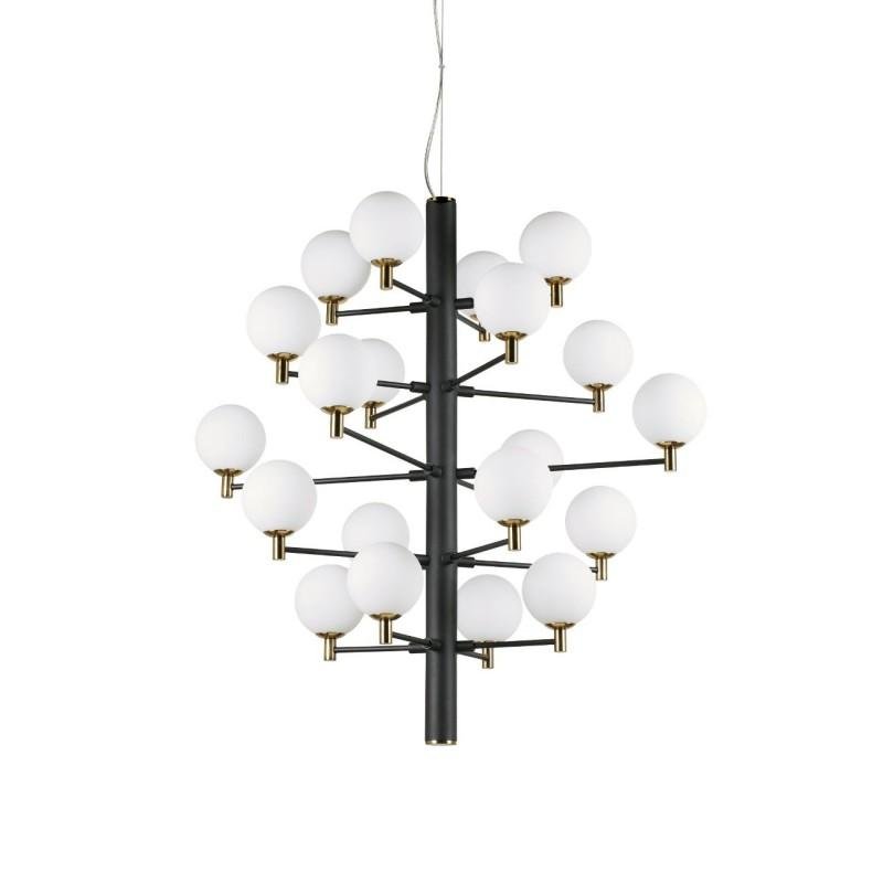 ILUX 197333 Závěsné svítidlo Ideal Lux Copernico SP20 nero 197333 černé 86cm - IDEALLUX