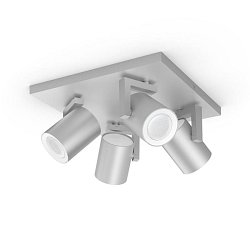 Obrázek pro produkt Hue Bluetooth White and Color Ambiance bodové svítidlo Philips Argenta 50624/48/P7 chromové GU10 4x5.7W - PHILIPS HUE (915005762601)