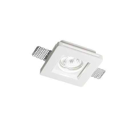 ILUX 150291 Zápustné svítidlo Ideal Lux Samba FI1 square small D60 150291 bílé 10x10cm GU10 1x35W - IDEALLUX