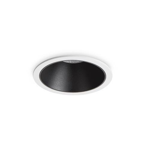 ILUX 192277 LED Zápustné bodové svítidlo Ideal Lux Game Round White Black 192277 11W 850lm 3000K IP20 kulaté bílé - IDEALLUX