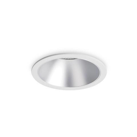 ILUX 192284 LED Zápustné bodové svítidlo Ideal Lux Game Round White Silver 192284 11W 850lm 3000K IP20 bílo-stříbrné - IDEALLUX