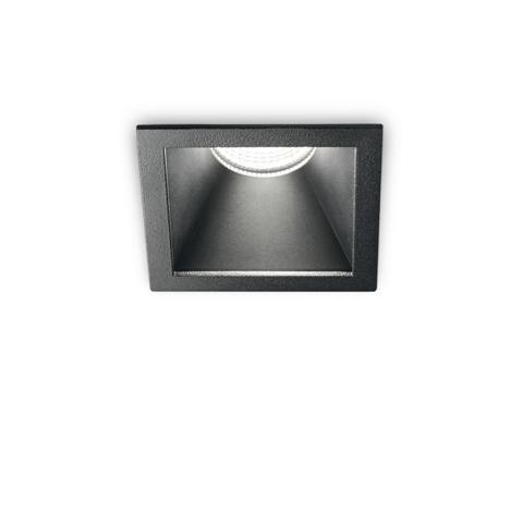 ILUX 192383 LED Zápustné bodové svítidlo Ideal Lux Game Square Black Black 192383 11W 850lm 3000K IP20 hranaté černé - IDEALLUX