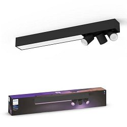 Obrázek pro produkt Hue LED White and Color Ambiance Stropní bodové svítidlo Philips Centris BT 50609/30/P7 34W + 3x5,7W, 3550lm, 2000K-6500K, RGB, IP20, černé - PHILIPS HUE (915005928201)