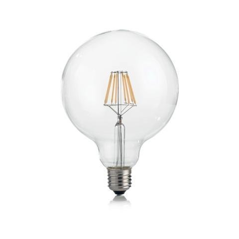 Ideal Lux 188959 LED žárovka Filament G125 1x8W E27 680lm 3000K stmívatelná, čirá