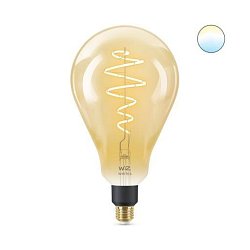 Obrázek pro produkt LED Žárovka WiZ Tunable White Filament Amber 8718699786854 E27 PS160 6,5-25W 390lm 2000-5000K, stmívatelná - PHILIPS (929002419601)