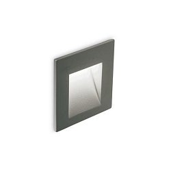 Obrázek pro produkt LED Nástěnné zápustné svítidlo Ideal Lux BIT ANTRACITE 3000K 269009 3W 215lm 3000K IP65 6,5cm antracitové - IDEALLUX