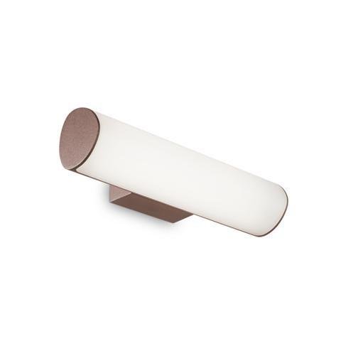 ILUX 269153 LED Venkovní nástěnné svítidlo Ideal Lux ETERE AP COFFEE 3000K 269153 10,2W 660lm 3000K IP44 7cm hnědé - IDEALLUX