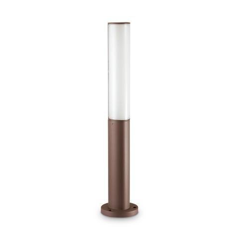 ILUX 269160 LED Venkovní sloupkové svítidlo Ideal Lux ETERE PT COFFEE 3000K 269160 10,5W 720lm 3000K IP44 12cm hnědé - IDEALLUX