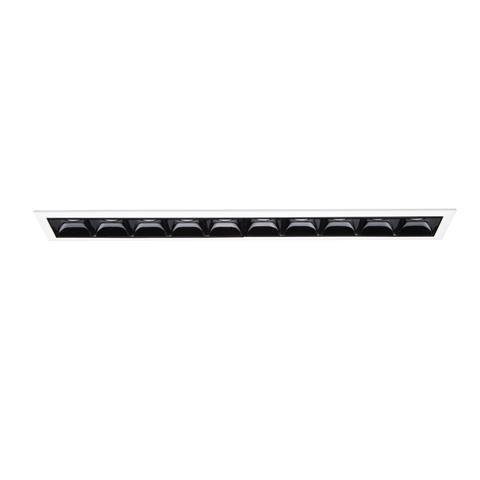 ILUX 267883 LED Zápustné bodové svítidlo Ideal Lux LIKA 21W 4000K TRIM 267883 21W 2500lm 4000K IP20 27,8cm bílo-černé s rámečkem - IDEALLUX