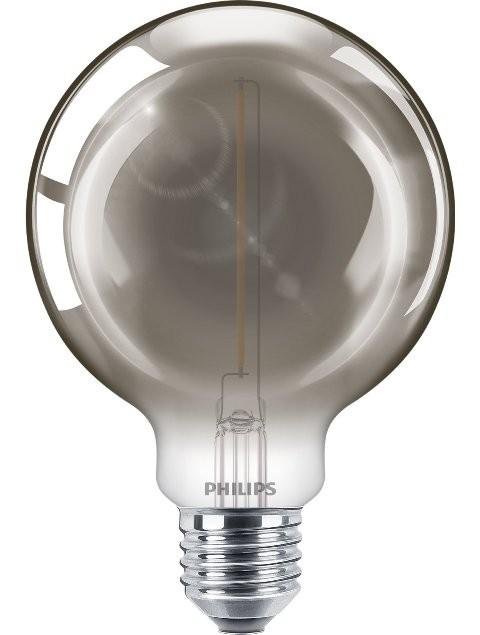 Philips Lighting 75969800 LED A+ A++ E E27 tvar globusu 2.3 W = 11 W teplá bílá