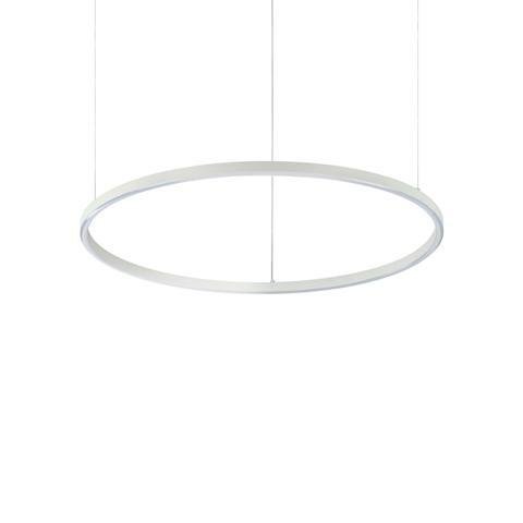 ILUX 269863 LED Závěsné svítidlo Ideal Lux ORACLE SLIM D70 ROUND WH 4000K 269863 35W 3220lm 4000K IP20 70,5cm bílé - IDEALLUX