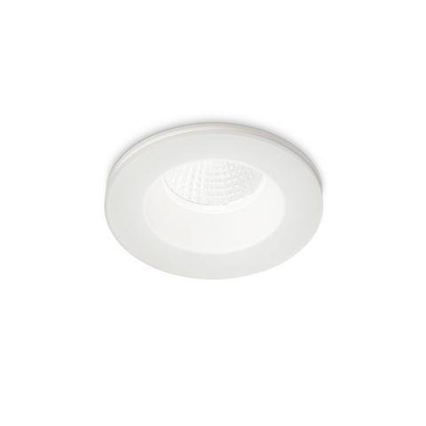 ILUX 252025 LED Stropní zápustné bodové svítidlo Ideal Lux ROOM-65 ROUND WH 252025 8W 800lm 3000K IP65 9,8cm kulaté bílé - IDEALLUX