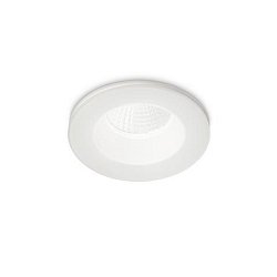 Obrázek pro produkt LED Stropní zápustné bodové svítidlo Ideal Lux ROOM-65 ROUND WH 252025 8W 800lm 3000K IP65 9,8cm kulaté bílé - IDEALLUX