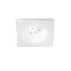 Obrázek pro produkt LED Stropní zápustné bodové svítidlo Ideal Lux ROOM-65 SQUARE WH 252049 8W 800lm 3000K IP65 10cm hranaté bílé - IDEALLUX