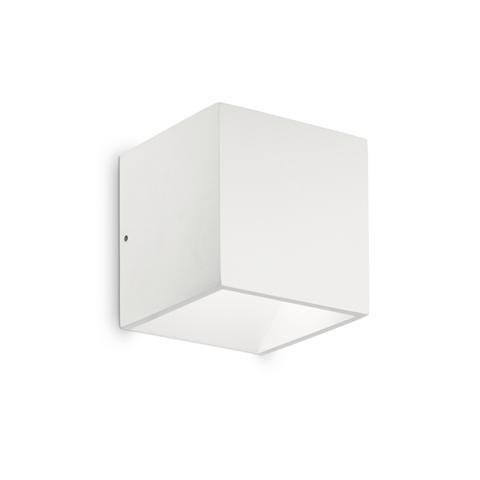 ILUX 269313 LED Venkovní nástěnné svítidlo Ideal Lux RUBIK AP1 D10 BIANCO 3000K 269313 9W 630lm 3000K IP54 10cm bílé - IDEALLUX