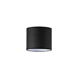 Obrázek pro produkt Stínidlo Ideal Lux SET UP PARALUME CILINDRO D16 NERO 269986 ke svítidlům SET UP o průměru 16,5cm, černé - IDEALLUX