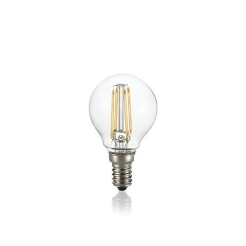 ILUX 271620 LED Filamentová žárovka Ideal Lux Sfera Trasparente 271620 E14 4W 430lm 3000K CRI90 čirá nestmívatelná - IDEALLUX
