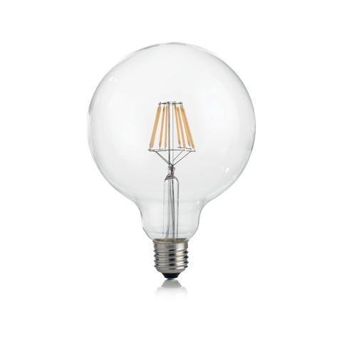 Ideal Lux 271590 LED žárovka Globe 1x8W E27 860lm 3000K čirá