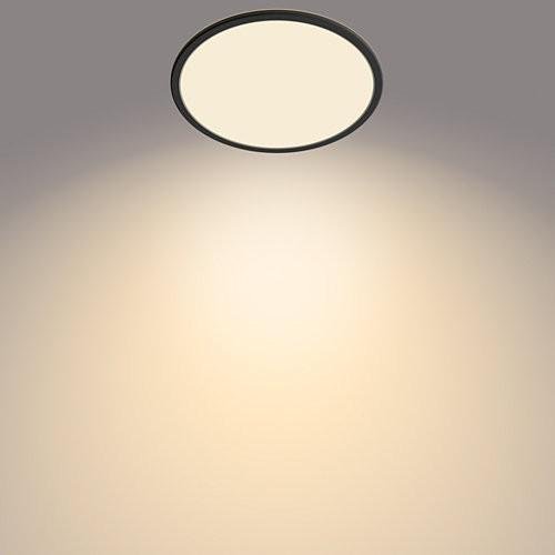PH 8719514327283 LED Koupelnové stropní svítidlo Philips Superslim CL550 8719514327283 18W 1500lm 2700K IP44 30cm černé, 3-krokové stmívání - PHILIPS (929002667901) (obrázek 5)