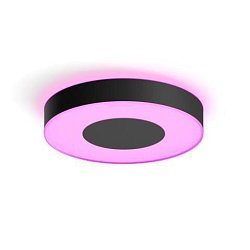 Obrázek pro produkt Hue Bluetooth LED White and Color Ambiance Stropní svítidlo Philips Infuse L 41164/30/P9 52,5W 3700lm 2000-6500K RGB IP20 černé, stmívatelné - PHILIPS HUE (915005997501)