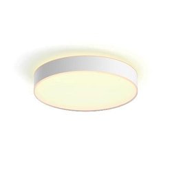 Obrázek pro produkt Hue Bluetooth LED White Ambiance Stropní svítidlo Philips Enrave L 41160/31/P6 33,5W 4300lm 2200-6500K IP20 42,5cm bílé, stmívatelné s dálkovým ovladačem - PHILIPS HUE (915005996801)