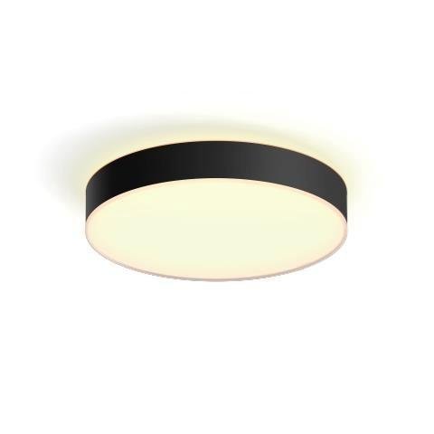 PH 41160/30/P6 Hue Bluetooth LED White Ambiance Stropní svítidlo Philips Enrave L 41160/30/P6 33,5W 4300lm 2200-6500K IP20 42,5cm černé, stmívatelné s dálkovým ovladačem - PHILIPS HUE (915005996901)
